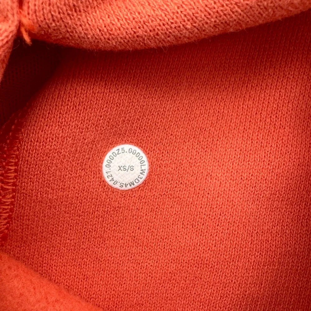 Lululemon Scuba Oversized Half Zip Hoodie Warm‎ Coral XS/S